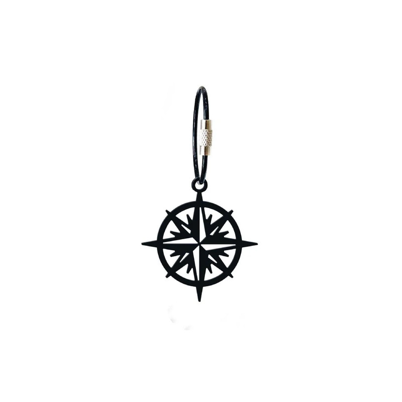 Steelouette Compass Keychain - أكسسوار